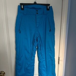 Columbia Blue Snow Pants